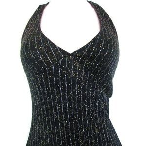 sexy catsuit bebe gold silver jumpsuit size xs 0 2